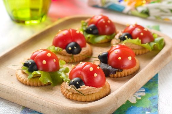 Канапе на детский День Рождения