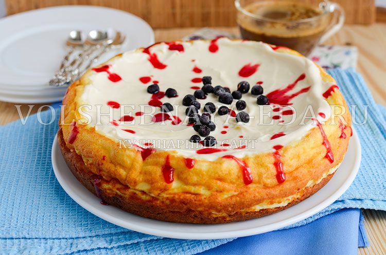 Нежная творожная запеканка-суфле: идеальное блюдо для мультиварки