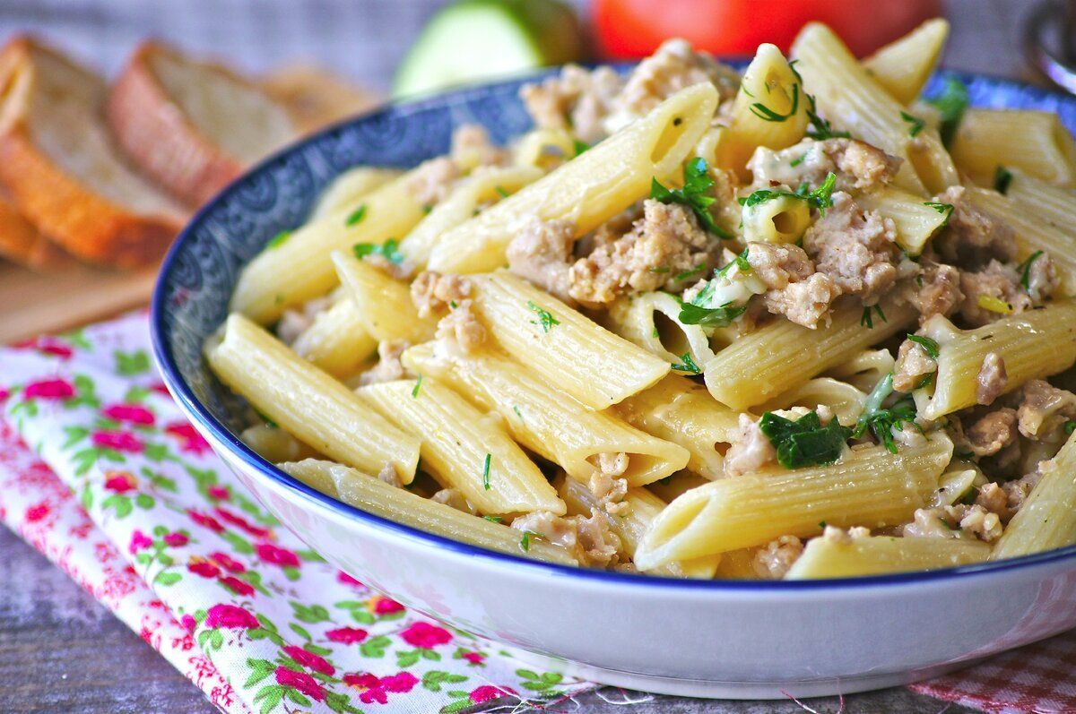 Макароны с фаршем: идеальный обед для всей семьи