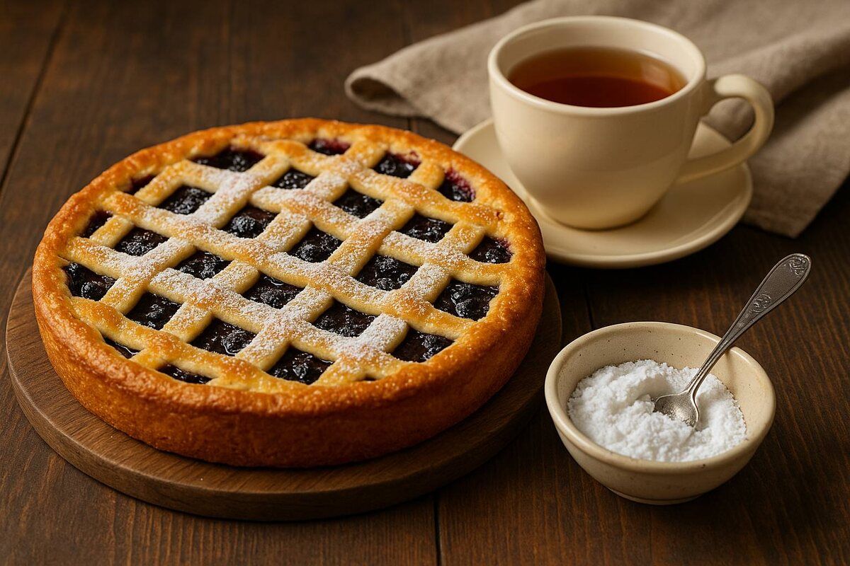 Домашний пирог со смородиной: возвращение к лету в каждой крошке