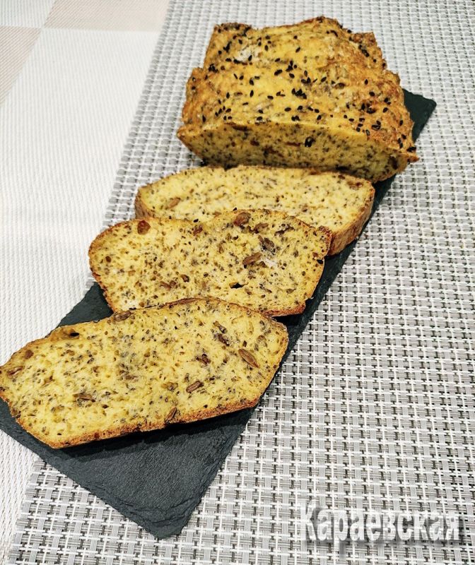 Непревзойденный Кето Хлеб: Сырный Шедевр с Семенами