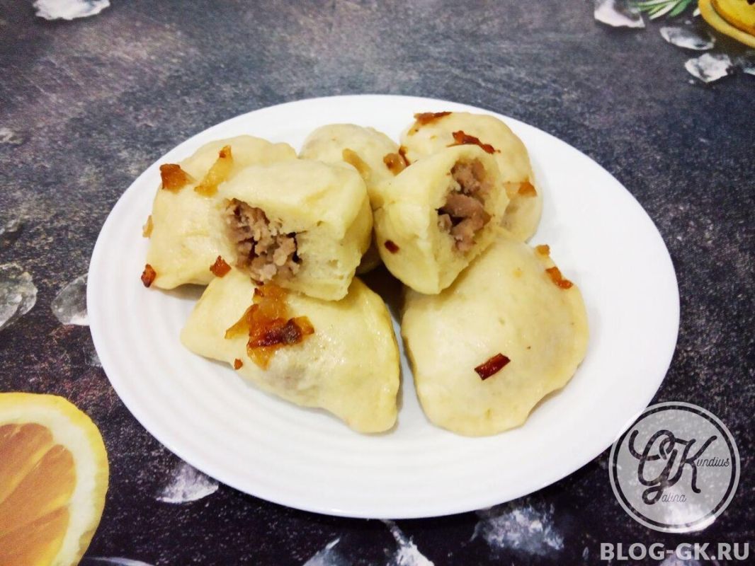 Как приготовить идеальные вареники с мясом на пару