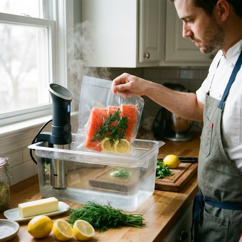 Идеальная рыба: как метод су-вид меняет правила игры на кухне