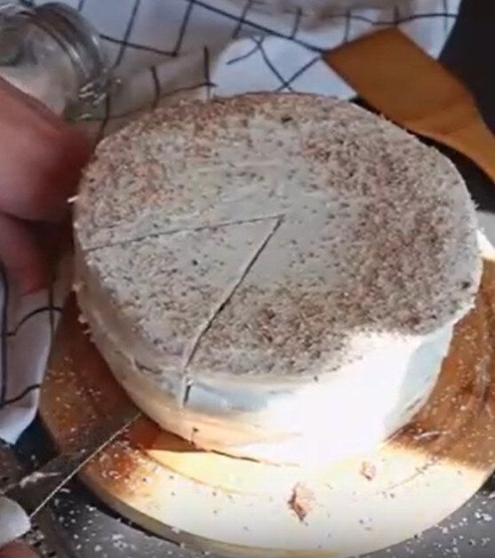 Вкуснейший сметанник на сковороде за 30 минут