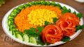 Очаровательный салат с розами: новый взгляд на праздник
