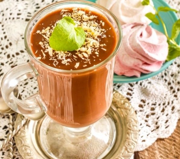 Вкусный горячий шоколад без шоколада