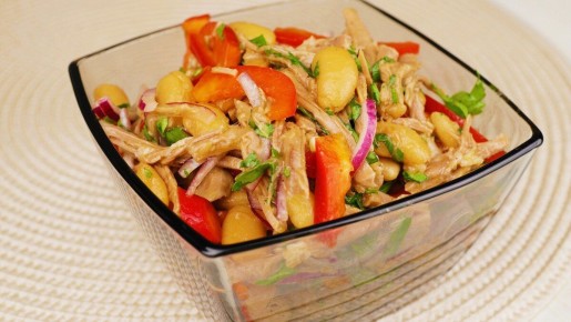 Насыщенный салат с мясом: идеальный выбор для здорового питания