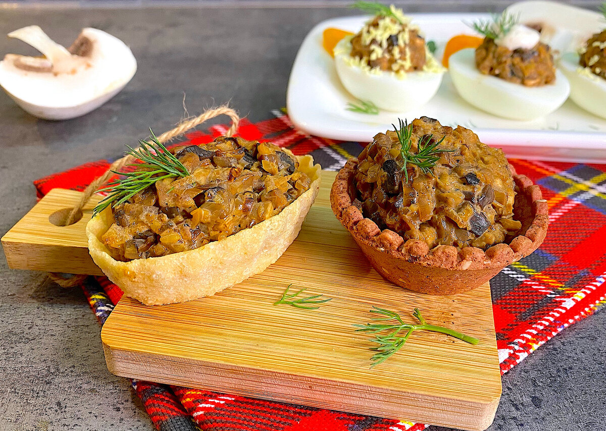 Грибная закуска для праздничного стола: универсальный рецепт