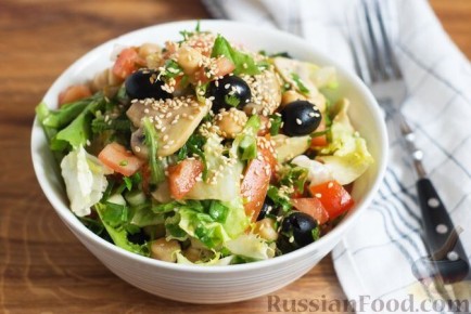 Неповторимые салаты для разнообразия вашего стола