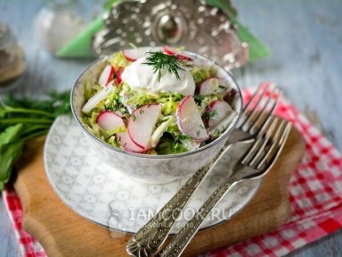 Яркие салаты с редиской для свежего начала весны