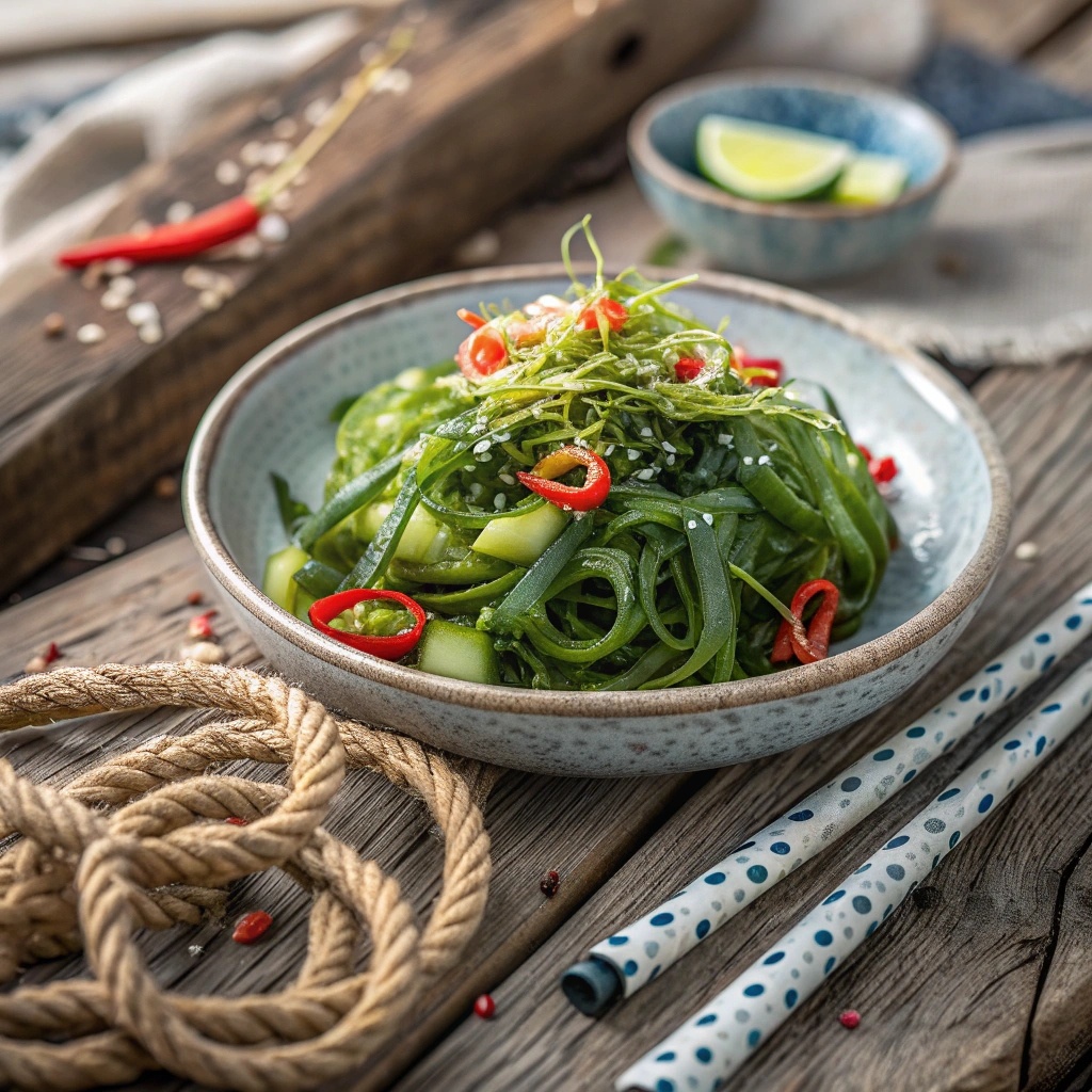 Морские чудеса: веганские рецепты с водорослями и лимоном