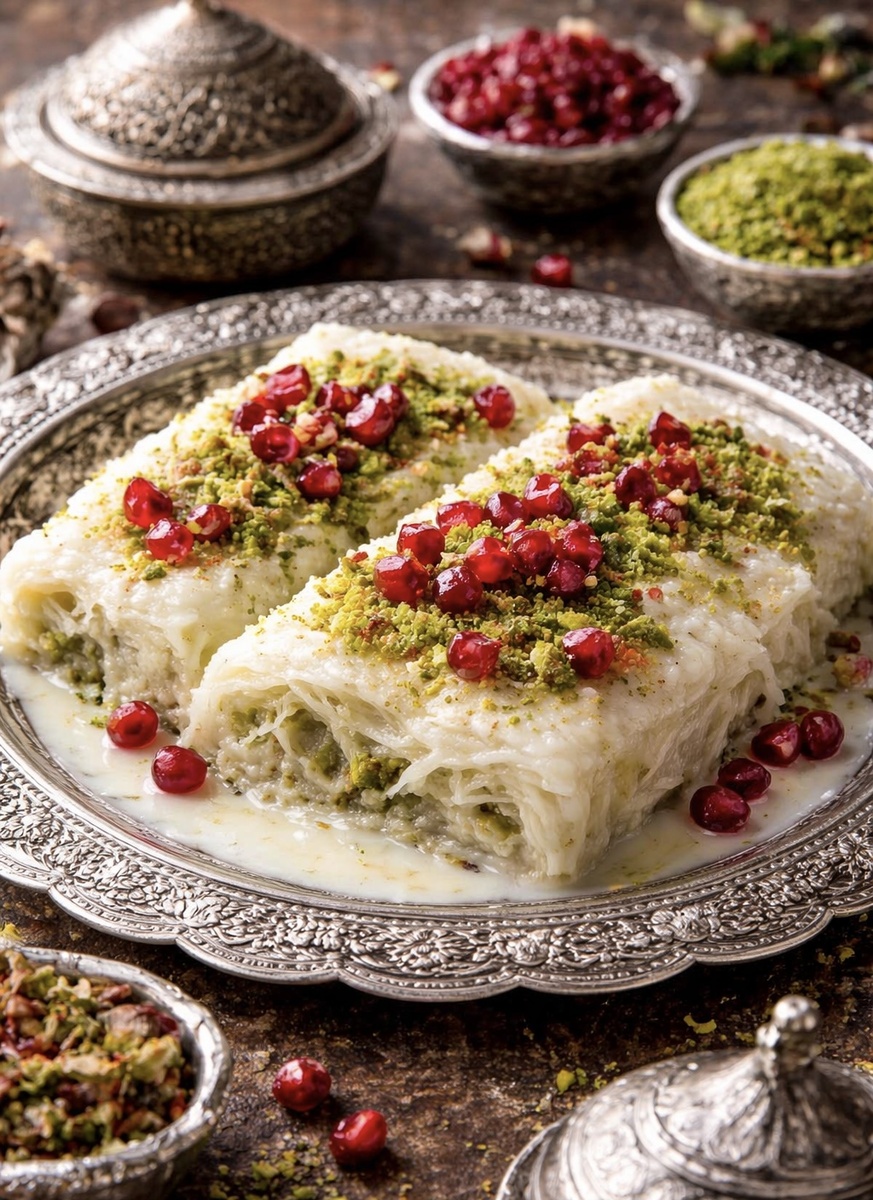 Гюллач: традиционный десерт Рамадана с нежным вкусом розы