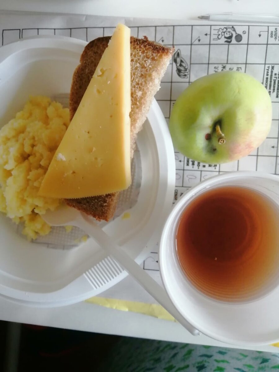 Что едят в коронавирусном отделении: заметки пациента