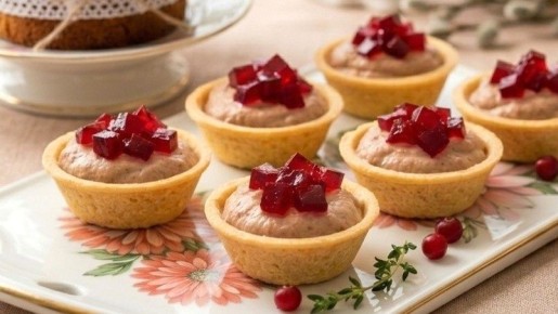 Пасхальные тарталетки: старый любимый паштет в новом свете