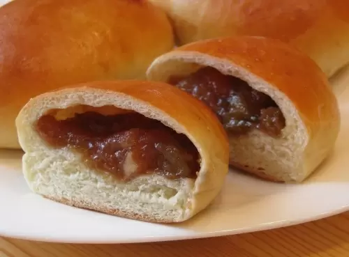 Пирожки с повидлом на закваске