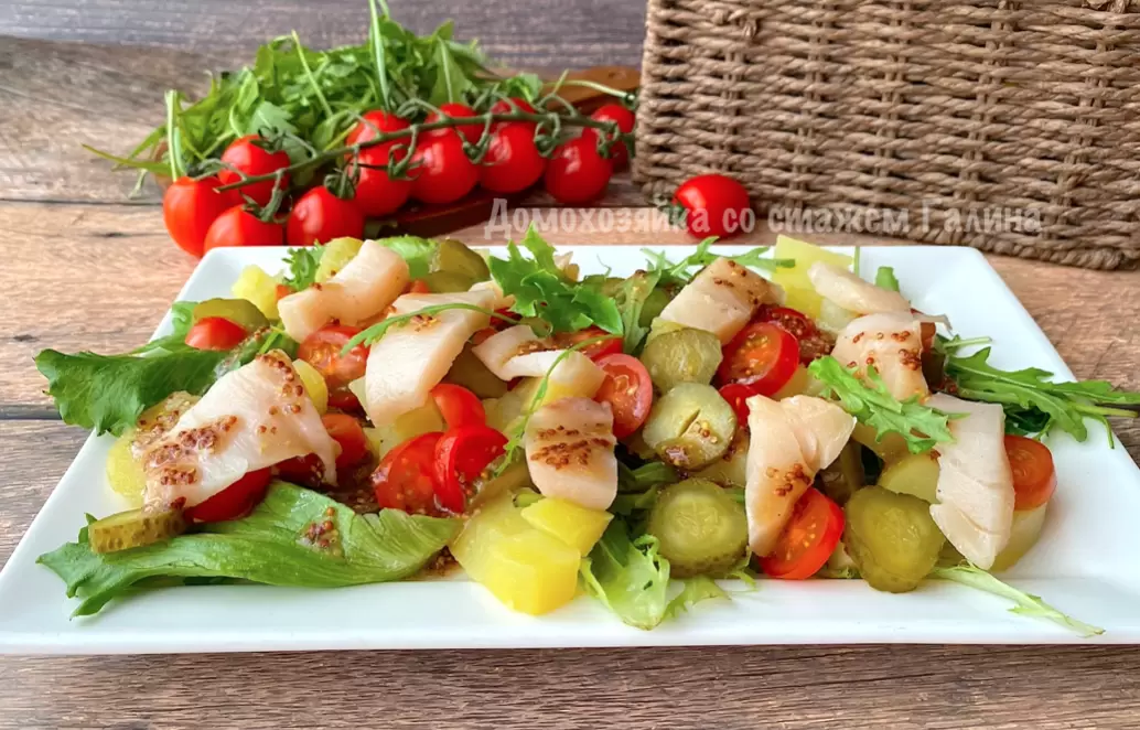 Роскошный вкус свадьбы: незабываемый салат из ресторанного меню