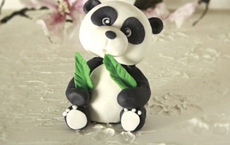 Лепка панды: пошаговый мастер-класс