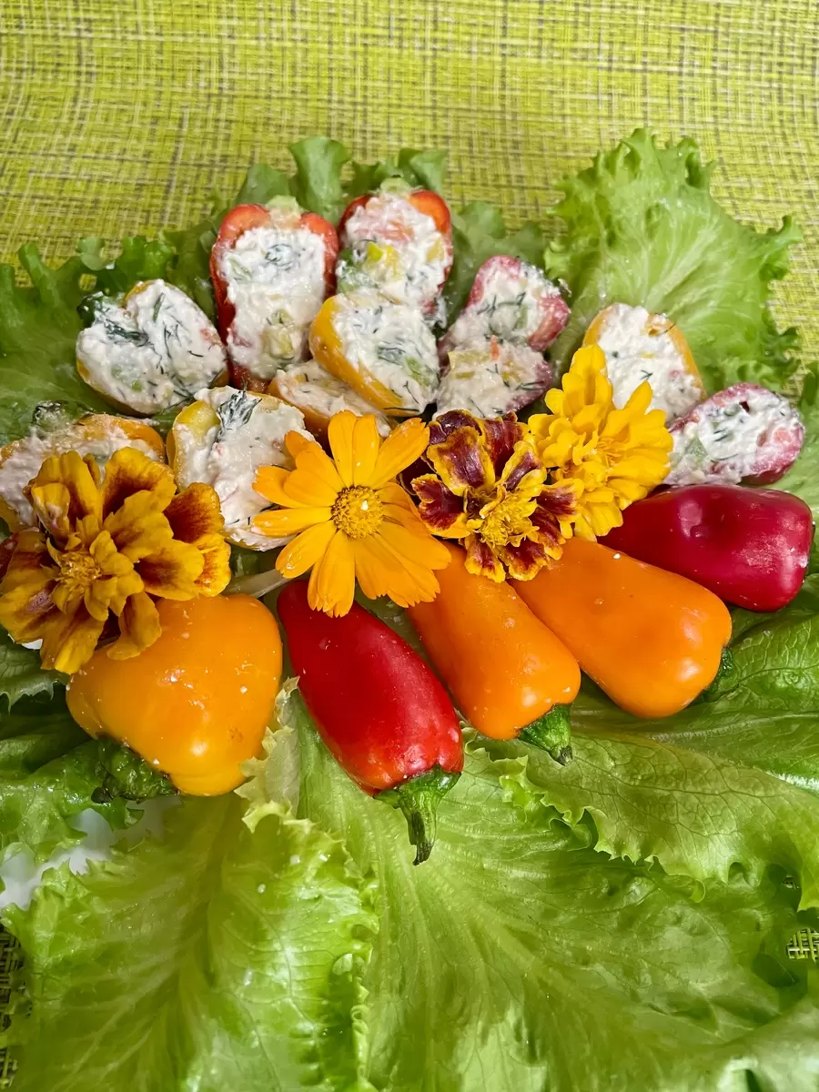 Новый взгляд на фаршированные перцы