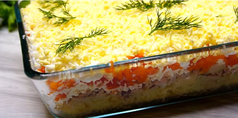 Салат "Мимоза": Рецепт, который согревает душу