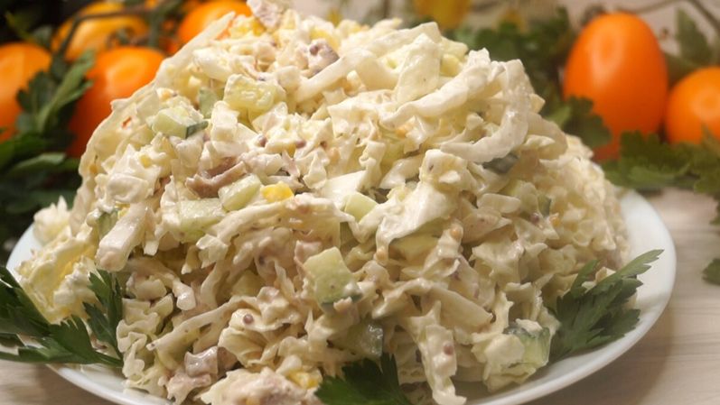 Быстрый и вкусный салат: идеальный вариант для уюта вечера